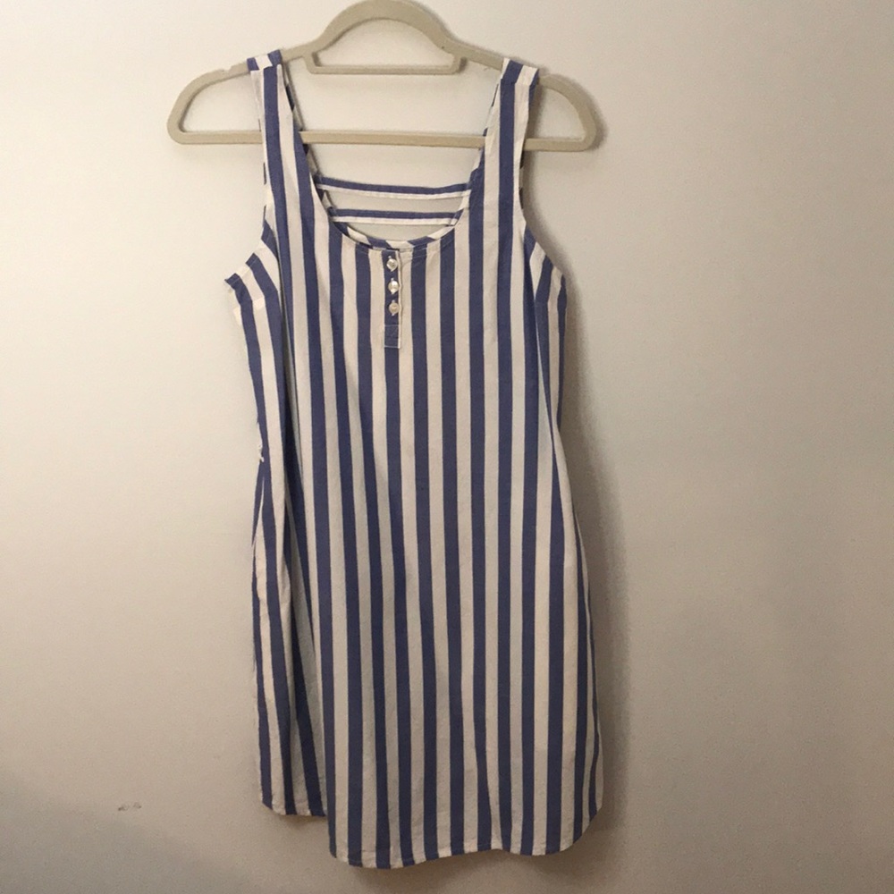 Mini striped dress